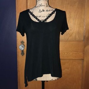 American Eagle Cage Neck T-Shirt